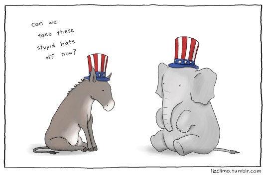 comics-donkey-and-elephant-patriots